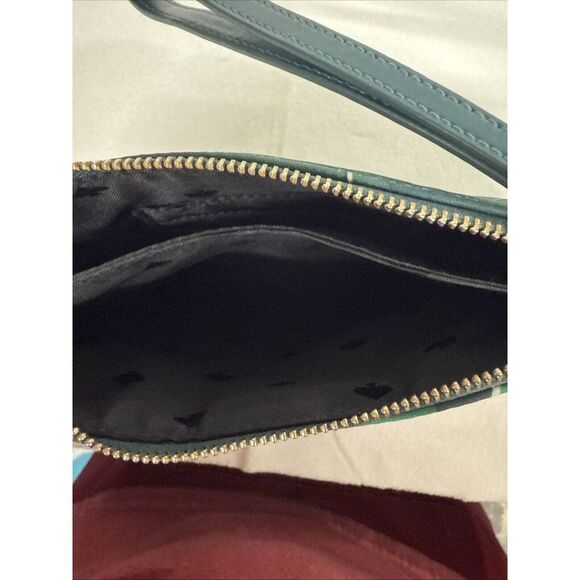 Kate‎ Spade Chelsea The Better Wild Green Wristlet S362